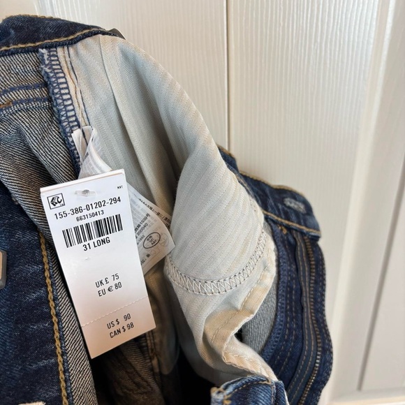 Classic Relaxed Fit Jeans - Dark Blue - Picture 2 of 7